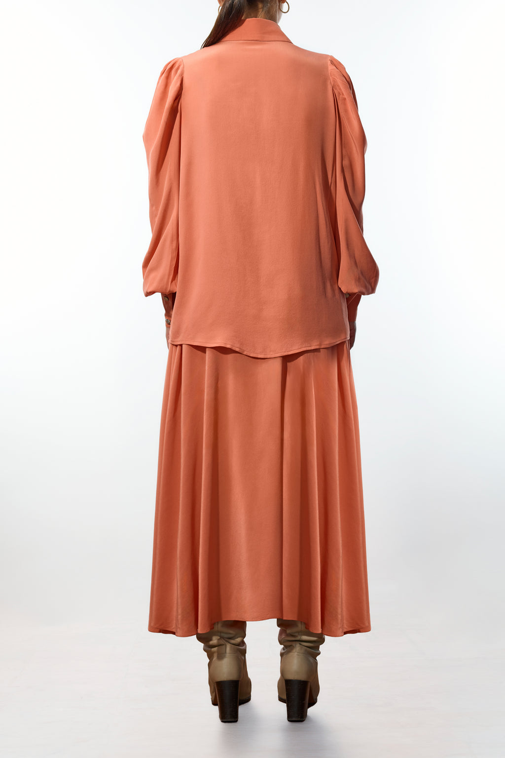 Blouse in Peach