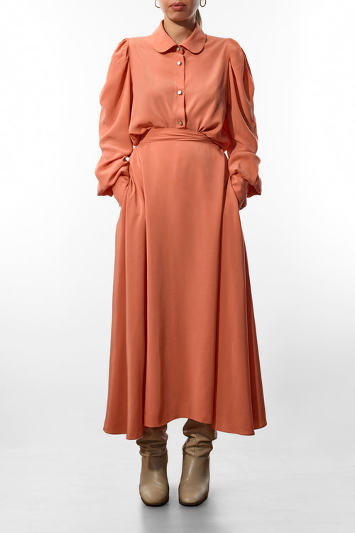 Blouse in Peach