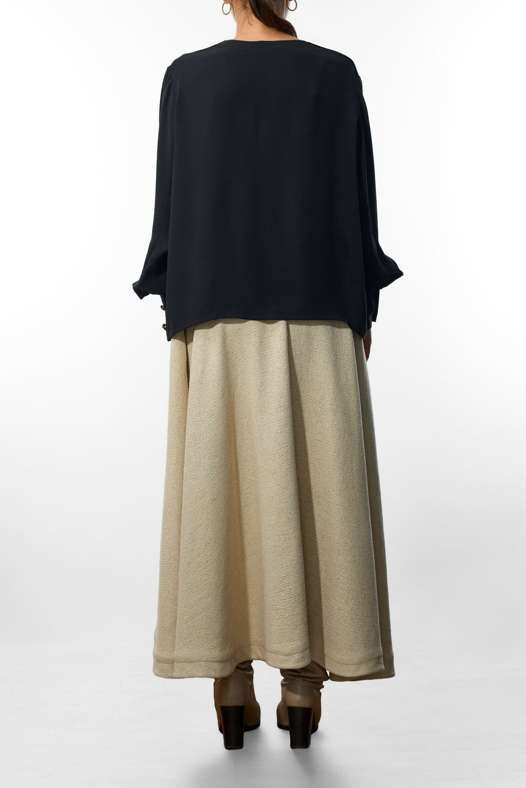 T-shirt manche longue Noir