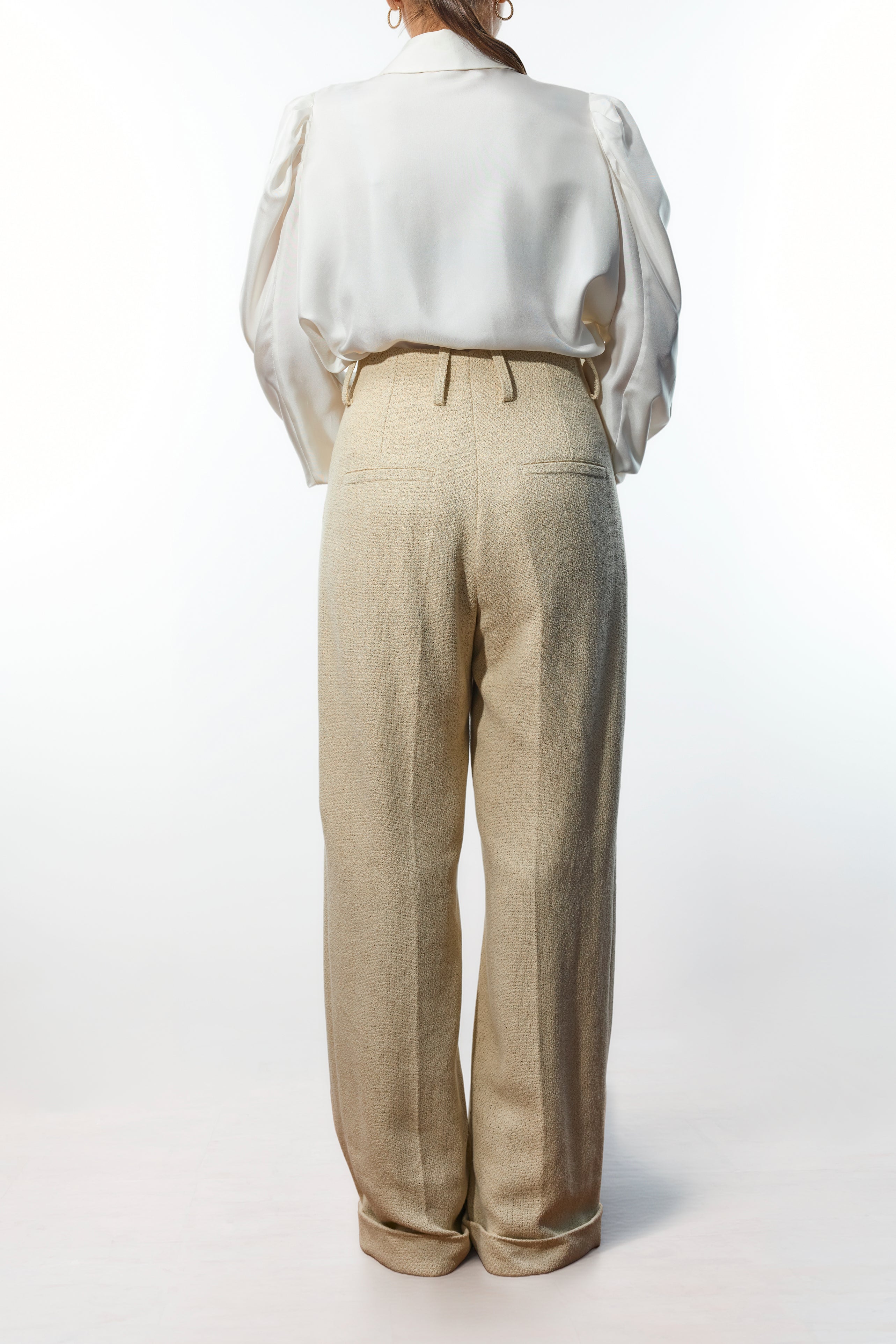 Trousers in Ivory