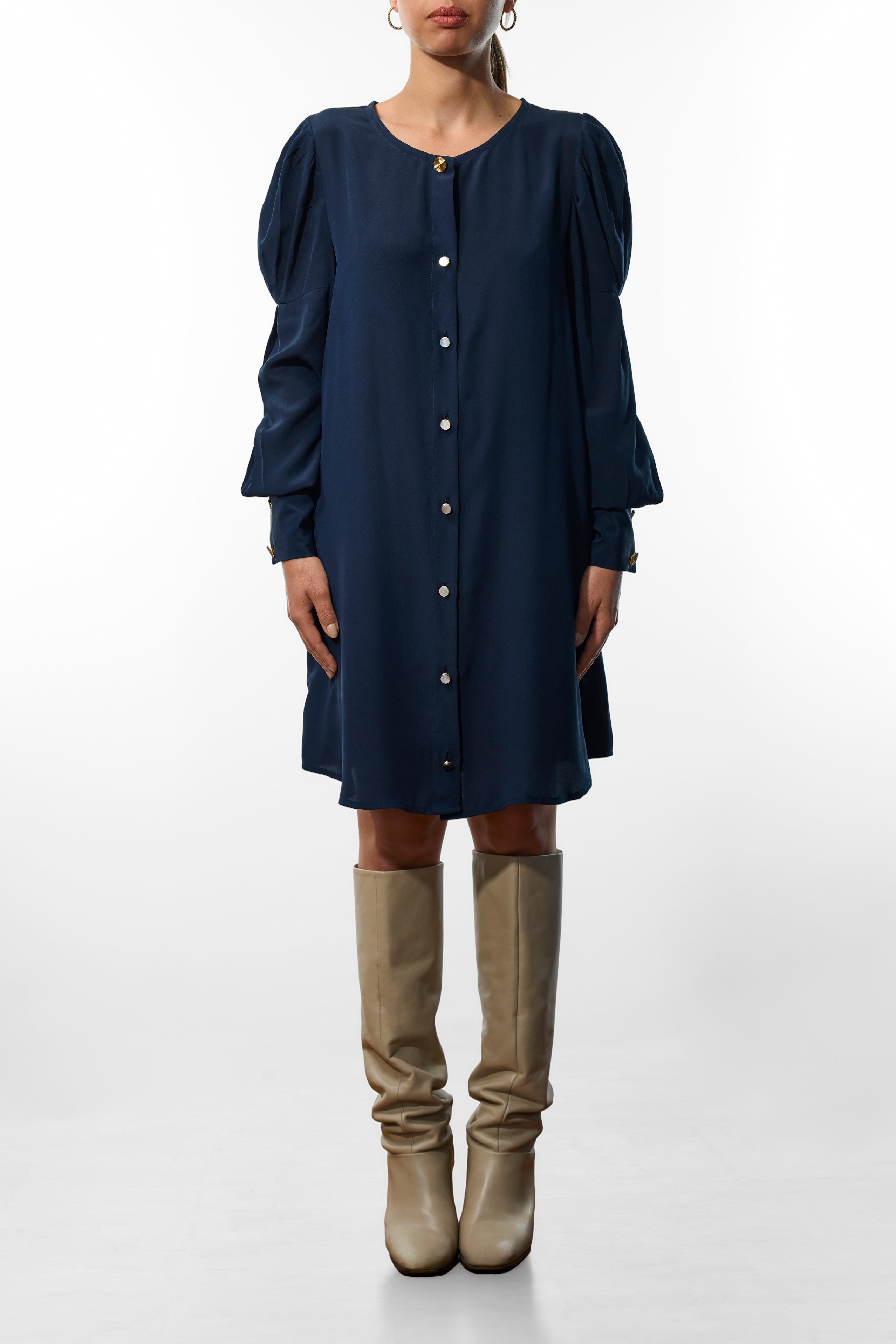 Dress in Dark Blue