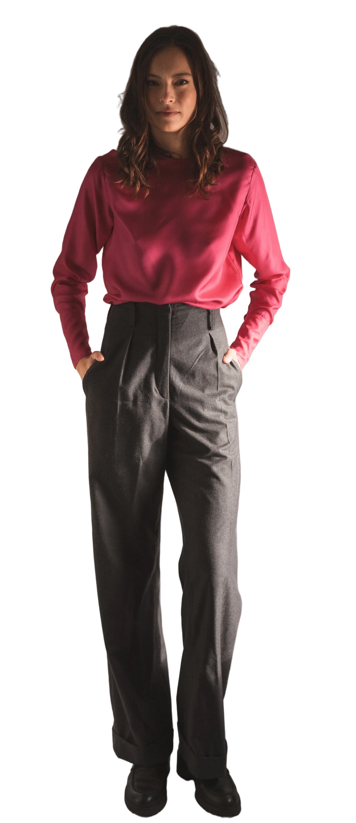 Pantalon Gris