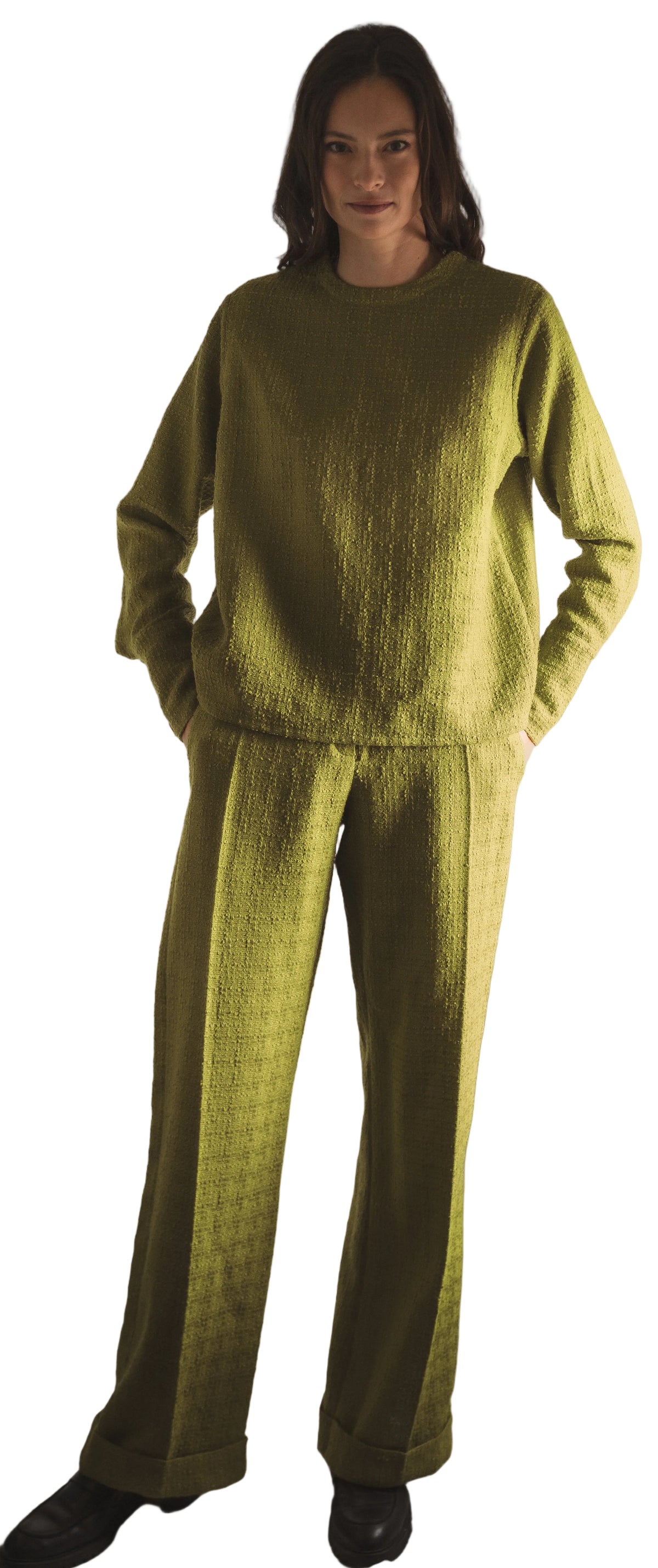 T-shirt manche longue Vert