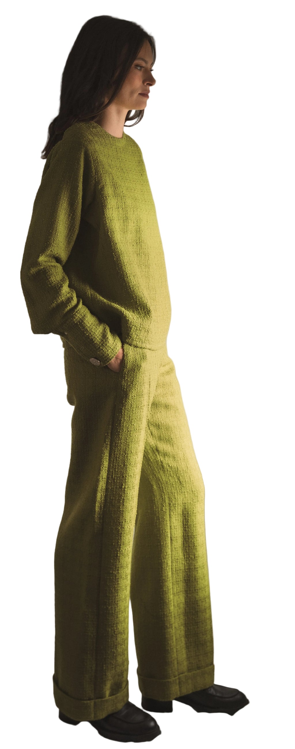 T-shirt manche longue Vert