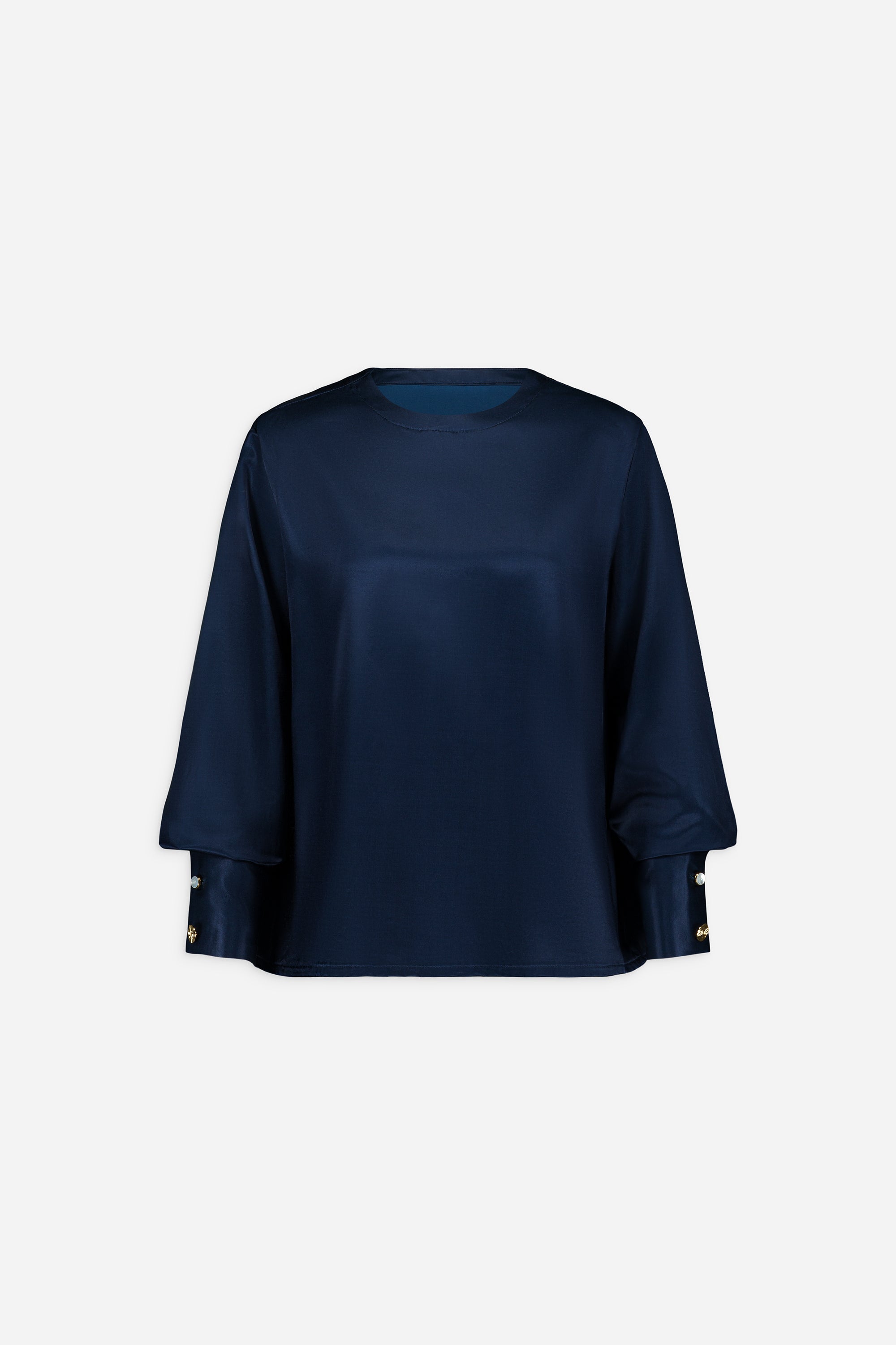 Long sleeve t-shirt in Midnight Blue
